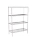 4 tier wire shelving