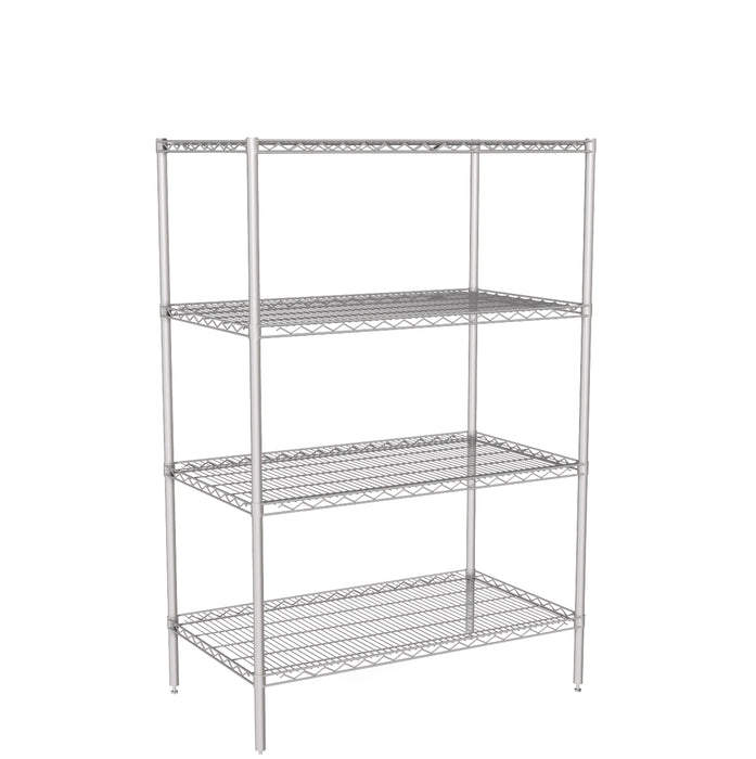 4 tier wire shelving