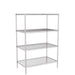 4 tier wire shelving