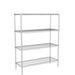 4 tier wire shelving