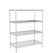 4 tier wire shelving