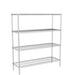 4 tier wire shelving