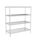 4 tier wire shelving