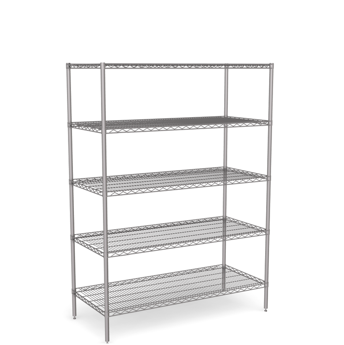 Stainless Steel Wire Shelving - Static Unit 1800mm High