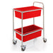 2 box mobile trolley