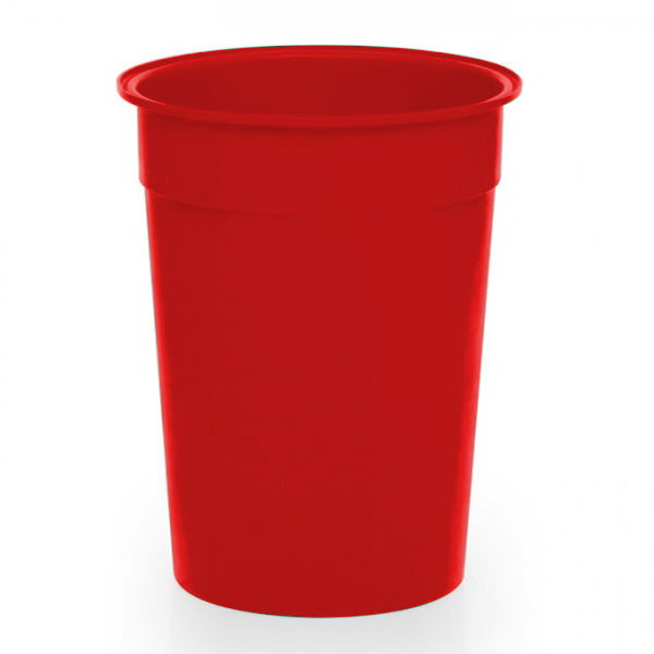 Industrial use coloured tapered nesting bin in red