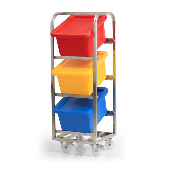 Food approved kitchen utility trolley