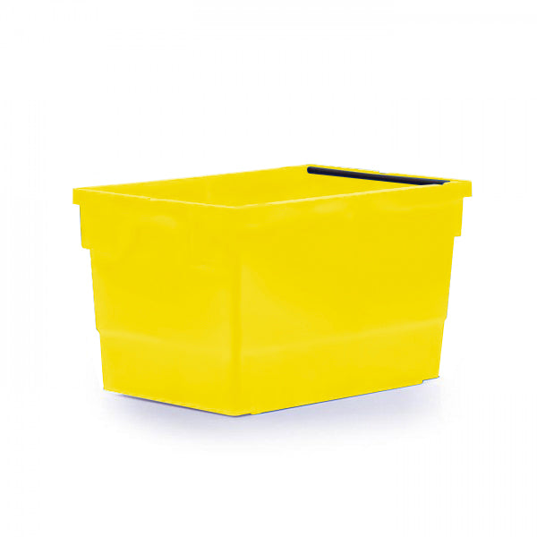 Euro Size bale arm box yellow