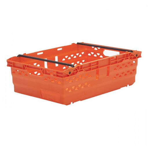 Bale arm supermarket crate in orange