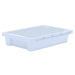 White plastic stacking tray