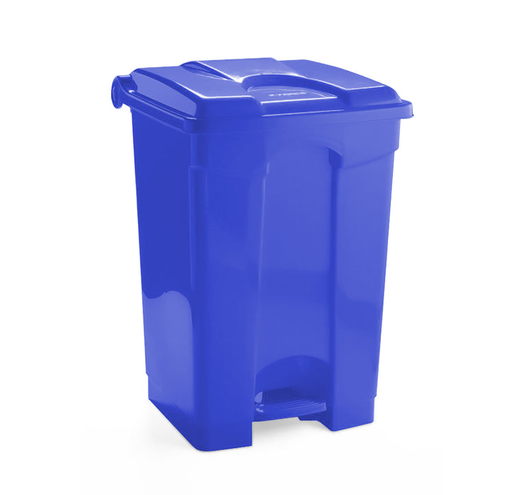 60 Litre blue Pedal Bin