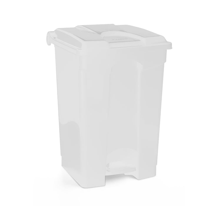 60 Litre white Pedal Bin