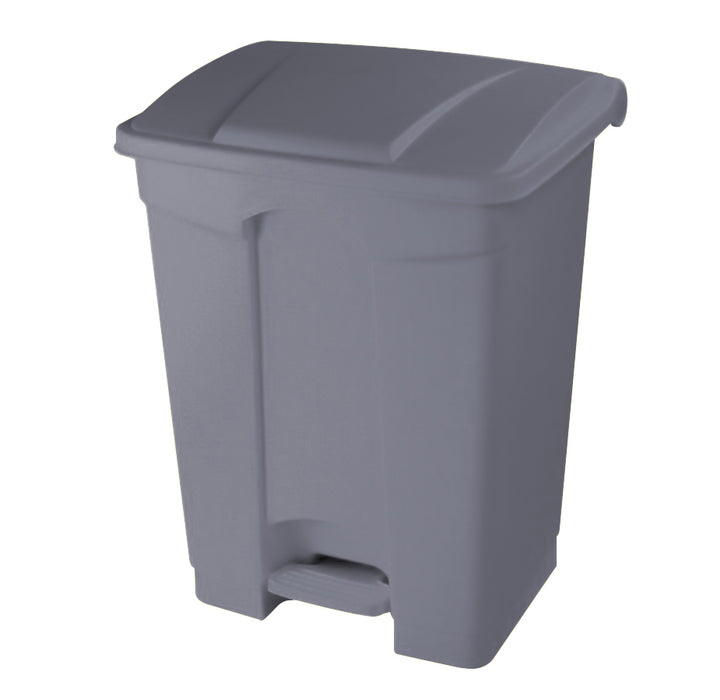 68 Litre Grey Pedal Bin