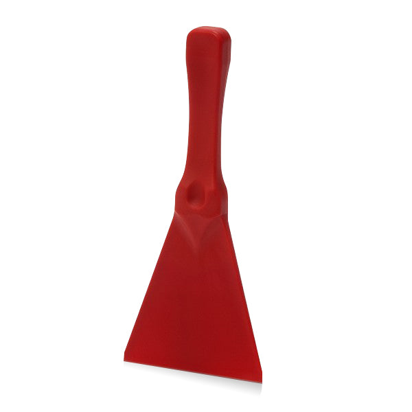 Metal Detectable Red Large Hand Scraper