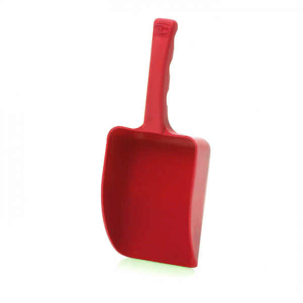 lightweight red food scoop