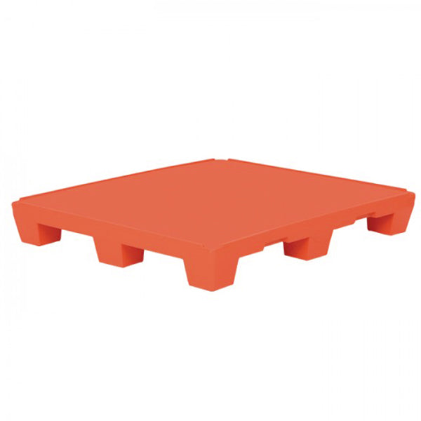 Rotational-moulded pallet colour orange