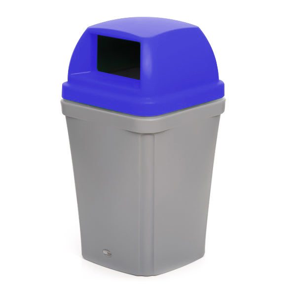 100 Litre indoor Bin with blue lid