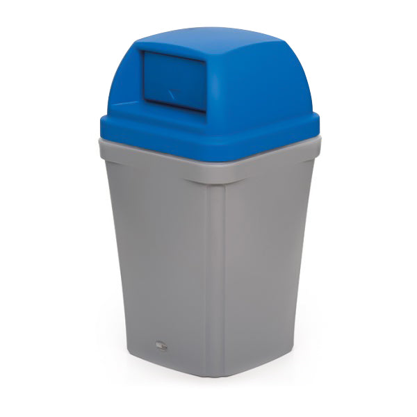 100 Litre Bin Swing Top Lid in Blue