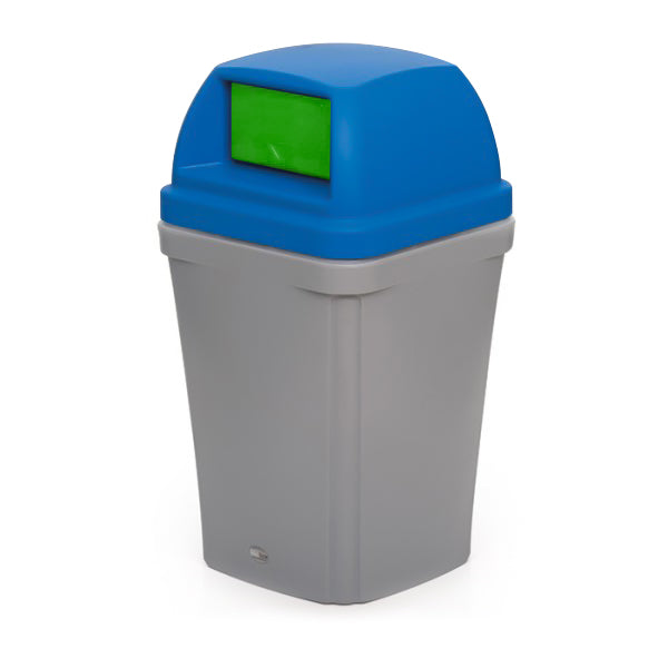 100 Litre Bin with Drop-on Swing Top Lid