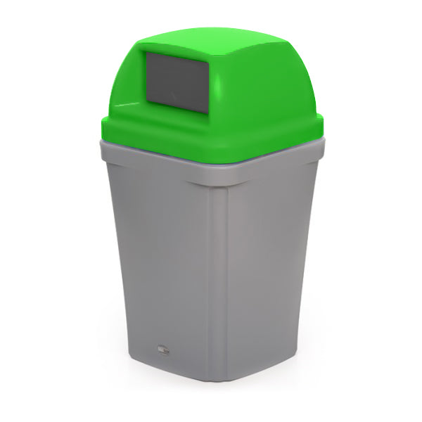 100 Litre Bin with Drop-on Swing Top Lid