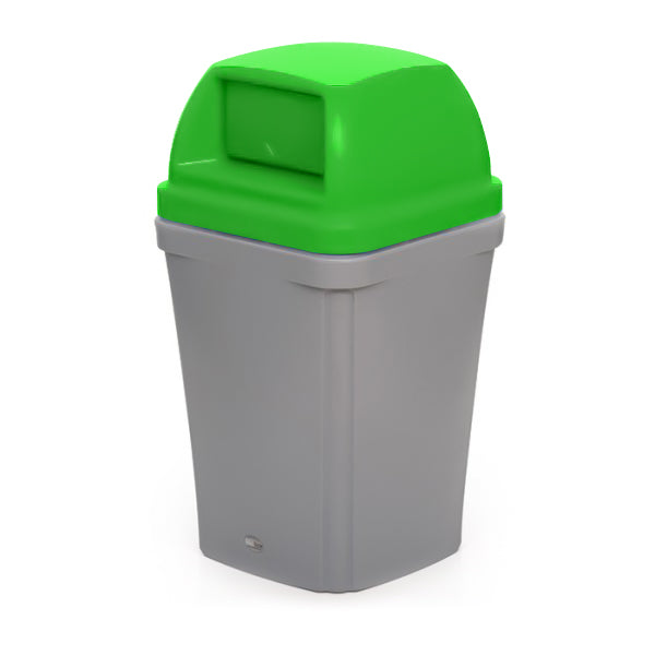 100 Litre Bin with Drop-on Swing Top Lid