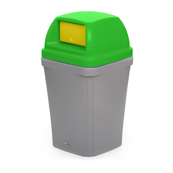 100 Litre Bin with Drop-on Swing Top Lid