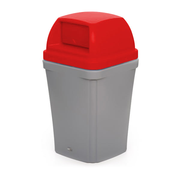 100 Litre Bin with Drop-on Swing Top Lid