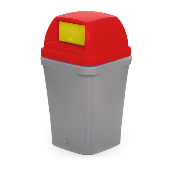 100 Litre Bin with Drop-on Swing Top Lid