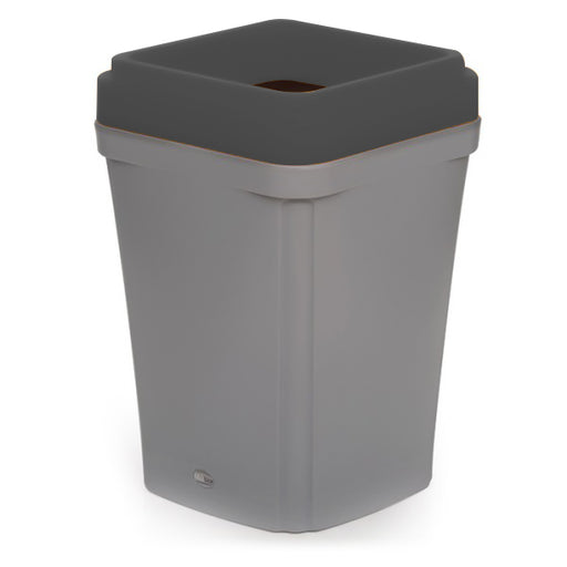 Colour coded open top grey bin