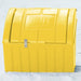 Yellow lockable Grit Bin