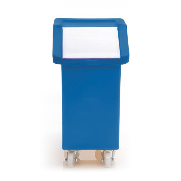 Mobile food Ingredients bin 65 litre blue