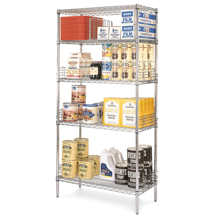 stainless steel wire shelving