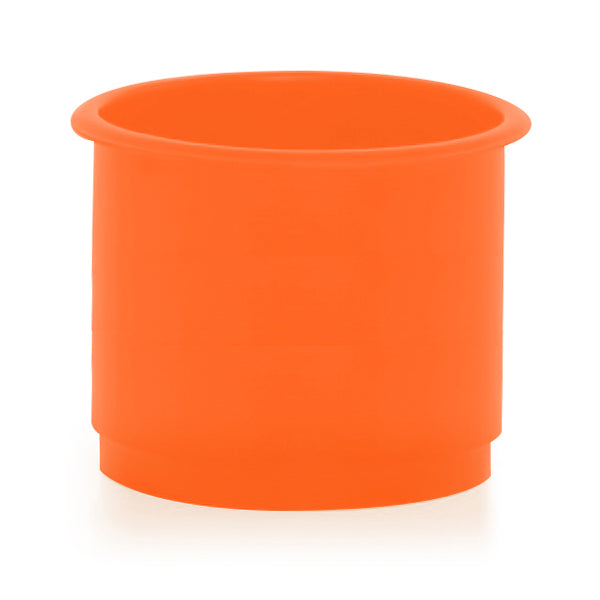 45 litre food grade tub bin in orange