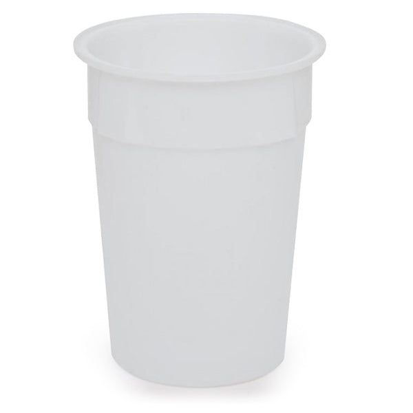 Large food use bin in white